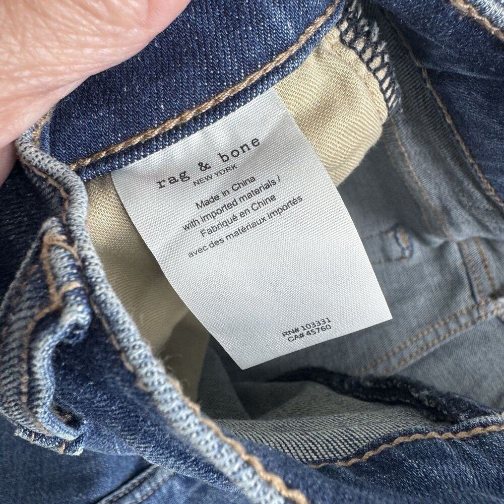 rag & bone SOFIE High Rise Ultra Wide Leg Jeans Womens 29 - Picture 6 of 9